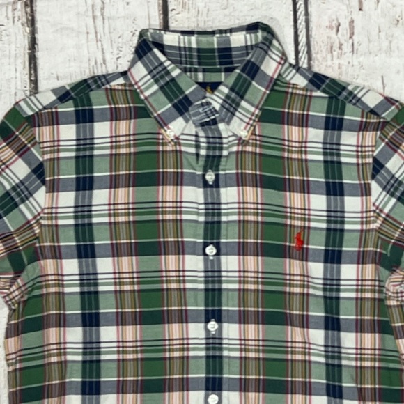 Polo Ralph Lauren Shirt Plaid Long Sleeve Button Down Shirt Mens - Picture 2 of 6